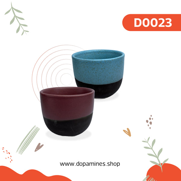 Japanese style pottery cup